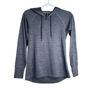 Kuhl Womens XS Vara Hoody Hoodie Lightweight Pullover Gray 4241 Polyester EUC